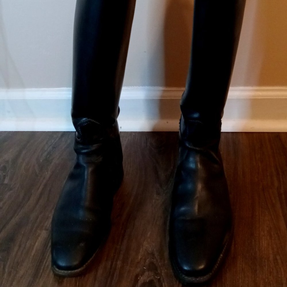 Konigs Cavallo black Dress Boots size 8